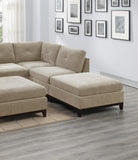 Camel Sectional 7pc Couch Set