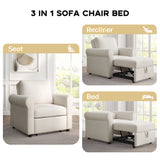 3-in-1 Sofa Bed Chair