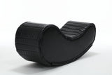 Rocking Leisure chair for back stretching - bench, Relax Yoga Chaise Leather Curved Sofa