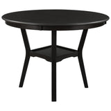 5-Piece Kitchen Dining Table Set Round Table