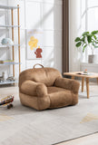 Kid's Bean Bag Chair Velvet Fabric Memory Sponge Stuffed