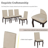 5-Piece Farmhouse Dining Table Set