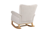 Beige Rocking Chair