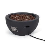 27" Dark Grey Fire Pit