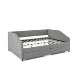 Queen Size Daybed with Two Drawers