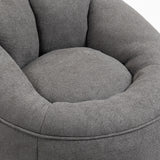Bean Bag Sofa Chair With Footrest