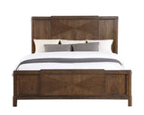King Bed Frame - Dark Brown