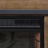 TV Stand Fireplace for TVs up to 80 inches, Minimal Assembly