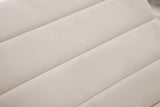 White Rocking Leisure chair for back stretching - bench, Relax Yoga Chaise Leather Curved Sofa