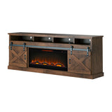Tv Stand Electric Fireplace TV Stand for TVs up to 100 inches, Minimal Assembly