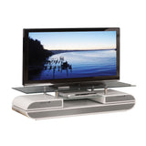 TV Stand in White & Gray