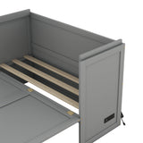Full Size Murphy Bed with USB Ports