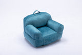 Kid's Bean Bag Chair Velvet Fabric Memory Sponge Stuffed