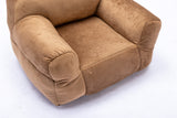 Kid's Bean Bag Chair Velvet Fabric Memory Sponge Stuffed
