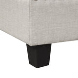Modern Sectional Sofa with Storage Ottoman