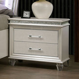 Classic Pearl White Nightstand