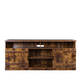TV Stand, Modern Wood Universal Media Console Entertainment Center