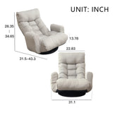 Cement Grey Super Comfort Gaming chair