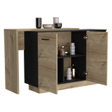 Multi Brown Kitchen Island