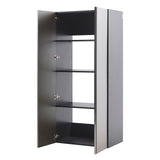 Star Series Wood Utility Storage Garage Cabinet in Metallic Gray