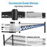 6 Tier Wire Shelving Unit
