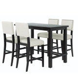 5-Piece Counter Height Dining Set