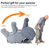 Lift Chair Recliner light blue