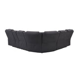 Home Theater Seating Modern Manual Recliner Sofa Chairs with Storage Box