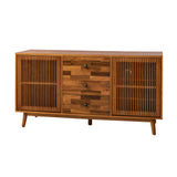 58'' Wide 3 Drawer Sideboard