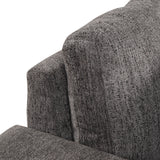 Modern L-Shape 3 Seat Reversible Sectional Couch, Pull Out Sleeper Sofa with Storage