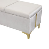 Queen 2-Piece Bedroom Set Upholstered Platform Bed with Hydraulic Storage