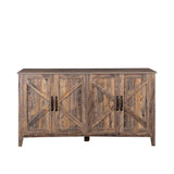 TV Cabinet with 4 Doors and 4 open shelves