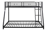 Metal Twin over Full Bunk Bed/ Heavy-duty Sturdy Metal
