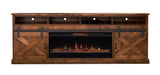 Tv Stand Electric Fireplace TV Stand for TVs up to 100 inches, Minimal Assembly