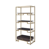 Gold Bookshelf