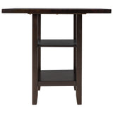 5-Piece Wooden Counter Height Dining Set
