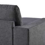 3 Piece U shaped Sofa with Removable Ottomans