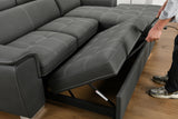 Sectional Sofa with Storage Chaise Bed