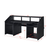 Music Desk, Black Finish