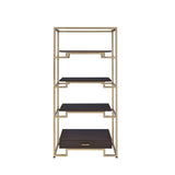 Gold Bookshelf