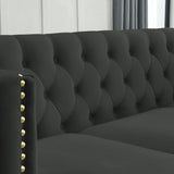 Velvet Corner Sofa Covers, L-Shaped Sectional Couch