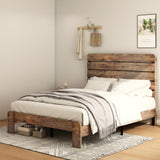 King Size, Wood Platform Bed Frame