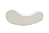 White Rocking Leisure chair for back stretching - bench, Relax Yoga Chaise Leather Curved Sofa