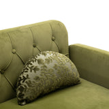 Green Velvet Sofa Loveseat