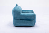 Kid's Bean Bag Chair Velvet Fabric Memory Sponge Stuffed