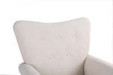 Beige Rocking Chair