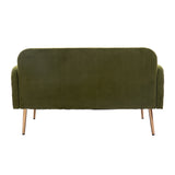 Green Velvet Sofa Loveseat