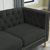 Velvet Corner Sofa Covers, L-Shaped Sectional Couch