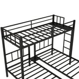 Twin over Twin & Twin Bunk Beds for 3