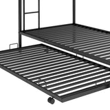 Twin over Twin Bunk Bed with Trundle